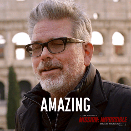 Amazing Christopher Mcquarrie GIF - Amazing Christopher Mcquarrie Mission Impossible Dead Reckoning GIFs