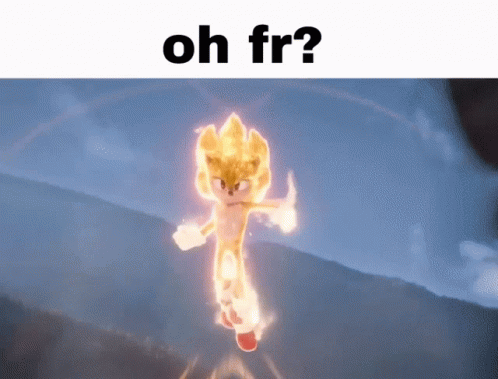 Super Sonic Sonic Movie2 GIF - Super Sonic Sonic Movie2 Oh Fr GIFs