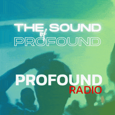a poster that says the sound of profound radio on it