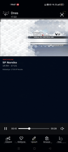 a screenshot of a phone screen showing the number 5 on it