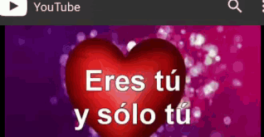 a purple background with a red heart and the word el motivo