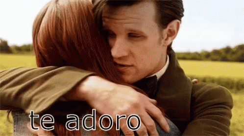 Te Adoro GIF - Doctor Who Matt Smith Hug GIFs