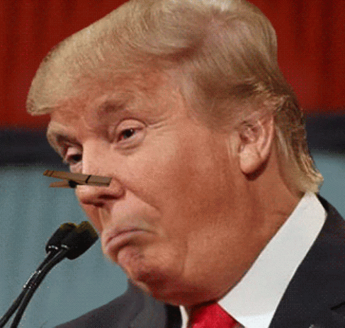Donald Trump Mic GIF - Donald Trump Mic Vomit GIFs