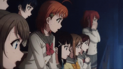 Aqours Lovelive GIF - Aqours Lovelive Shocked GIFs