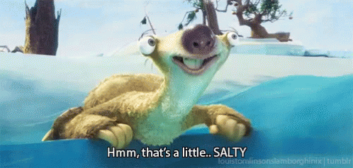 That'S A Little Salty - Salty GIF - Ice Age Sid Thats A Little Salty GIFs