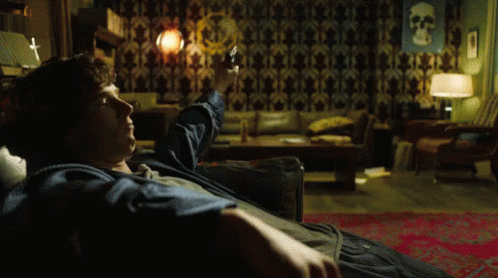 Sherlock GIF - Bored Sherlock Benedict Cumberbatch GIFs