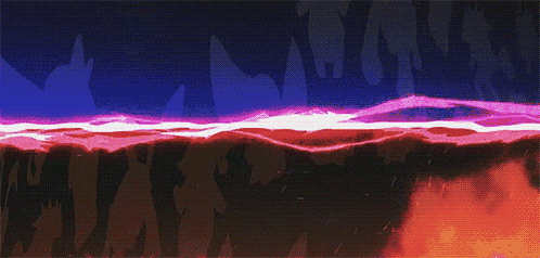 a pixel art of a person standing on a rock