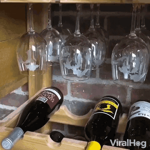 Wine Glass Getting Wine Glass GIF