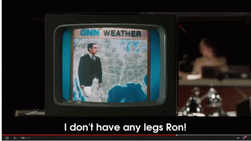 Where'S My Legs? GIF - Anchorman Will Ferrell Ron Burgundy GIFs