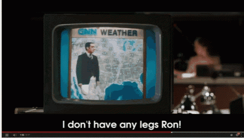 a cnn weather report is displayed on a tv screen
