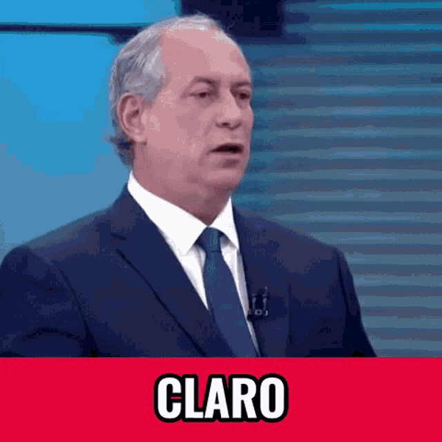 Ciro Gomes Claro GIF - Ciro Gomes Claro Claro Claro GIFs
