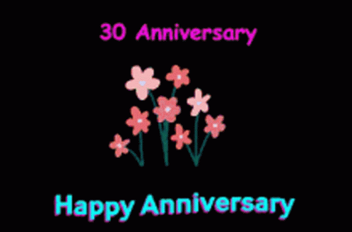 Happy 30 GIF - Happy 30 Anniversary GIFs