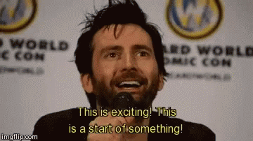 David Tennant Excited GIF - David Tennant Excited Exciting GIFs