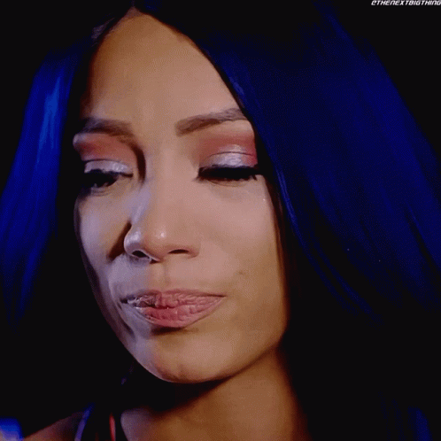 Sasha Banks Wipe Tears GIF - Sasha Banks Wipe Tears Tears GIFs