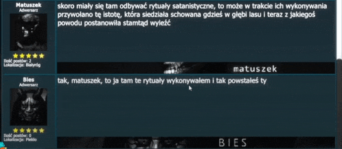 a screenshot of a website with the name bies on the bottom