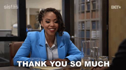 Thank You So Much Andi Barnes GIF - Thank You So Much Andi Barnes Sistas GIFs