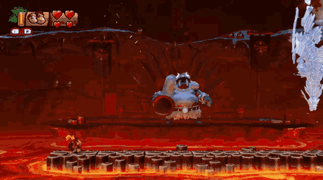 a screenshot of a video game with the letters d on the bottom