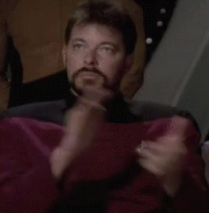 Clapping Commander William GIF - Clapping Commander William Star Trek GIFs