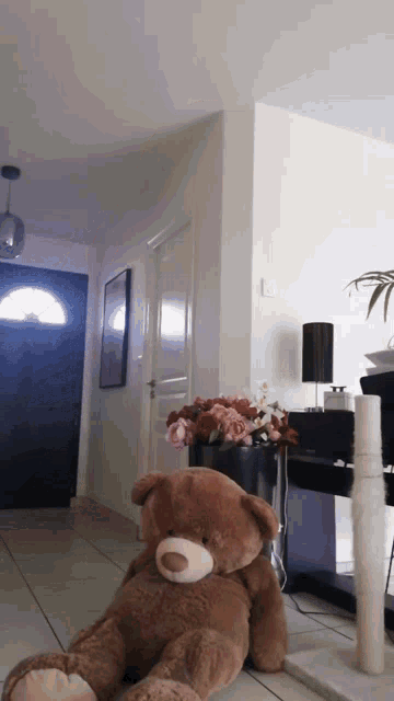 Cleese Upsie Teddy Bear GIF - Cleese Upsie Teddy Bear Hug GIFs