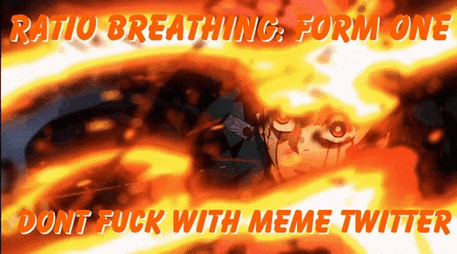 a poster that says ' ratio breathing : form one ' on it