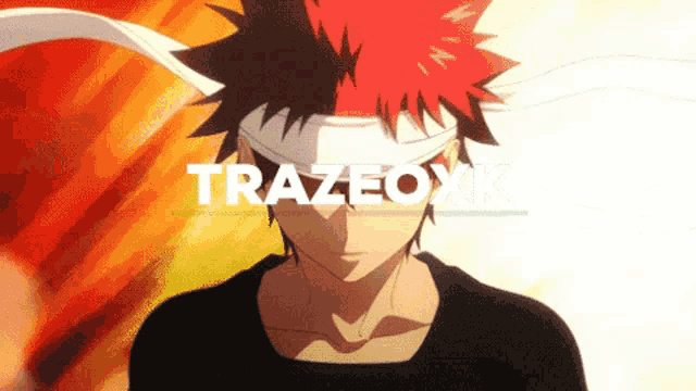 a drawing of a person with the word trazeoxk written on it