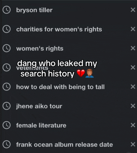 a screenshot of a google search for bryson tiller and others