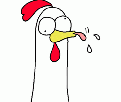 Chicken Chicken Bro GIF - Chicken Chicken Bro Tongue Out GIFs