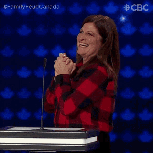 Laugh Family Feud Canada GIF - Laugh Family Feud Canada Funny GIFs