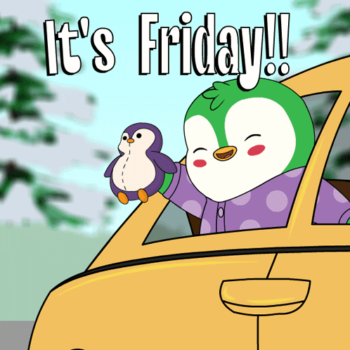 Friday Weekend GIF - Friday Weekend Penguin GIFs