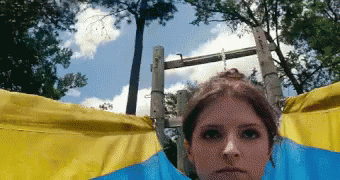 When You'Re Trying To Have A Good Time But Life Is Stressing You Out GIF - Stressedout Annakendrick Notamused GIFs