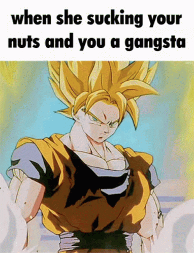 Goku Nuts GIF