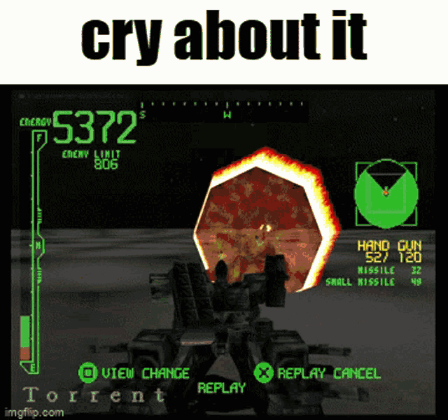 Cry About It Armored Core GIF - Cry About It Armored Core GIFs