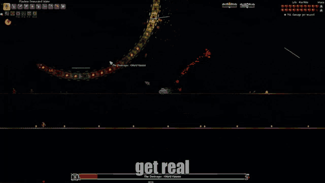a screen shot of a video game with the words get real at the top