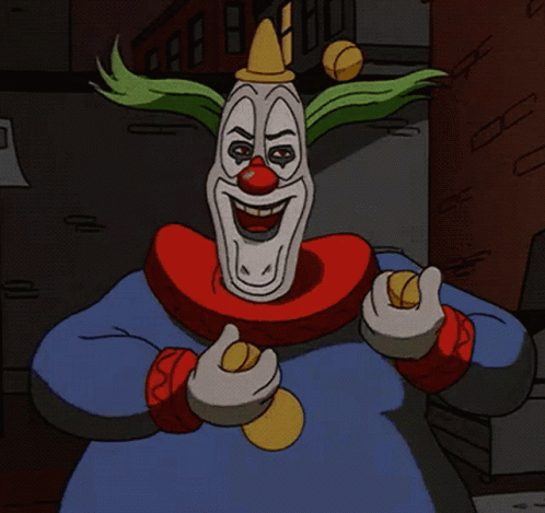 Creepy Clown Ghostbusters GIF - Creepy Clown Ghostbusters GIFs