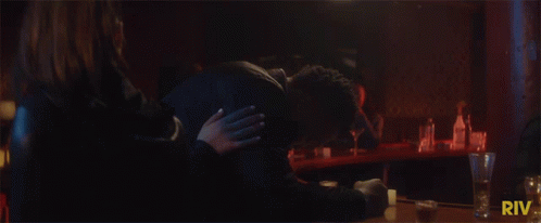 Touchy Comforting GIF - Touchy Comforting At The Bar GIFs