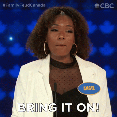 Bring It On Family Feud Canada GIF - Bring It On Family Feud Canada Lets Do This GIFs