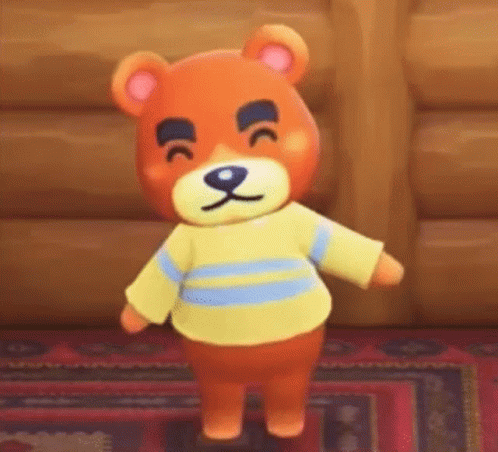 Teddy Animal Crossing GIF - Teddy Animal Crossing GIFs
