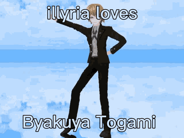 Danganronpa Byakuya Togami GIF - Danganronpa Byakuya Togami Bakhuta Togame GIFs