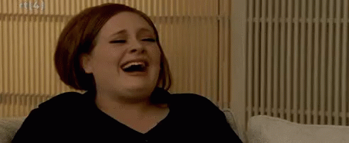 Laughing Adele GIF - Laughing Adele Silly GIFs