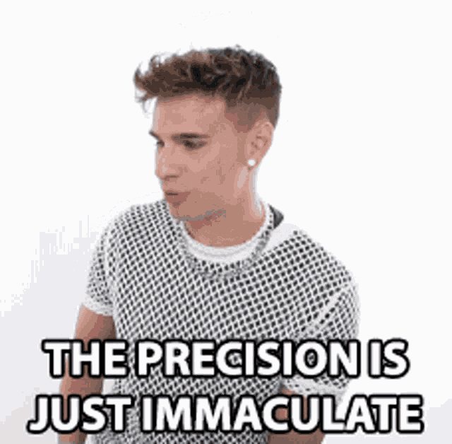 The Precision Is Just Immaculate Brad Mondo GIF - The Precision Is Just Immaculate Brad Mondo Perfect GIFs