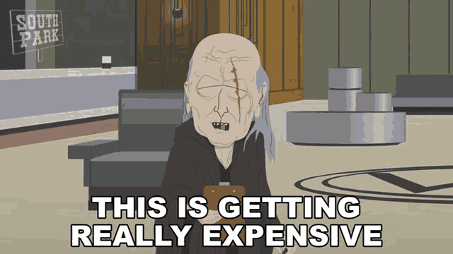 This Is Getting Really Expensive Demonius GIF - This Is Getting Really Expensive Demonius South Park GIFs
