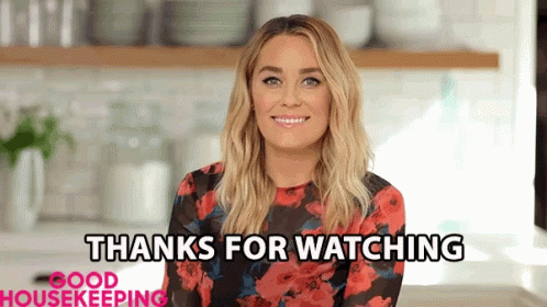 Thanks For Watching Thankful GIF - Thanks For Watching Thankful Lauren Conrad GIFs