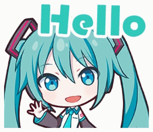 Hatsune Miku Vocaloid Sticker - Hatsune Miku Vocaloid Project Sekai -  Discover & Share GIFs