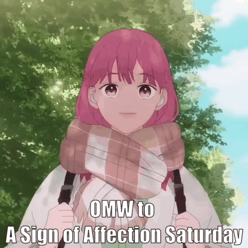 Omw A Sign Of Affection GIF - Omw A Sign Of Affection Saturday GIFs