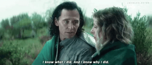 Loki I Know GIF - Loki I Know What I Did GIFs