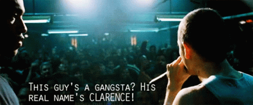 Gangsta Slim Shady GIF - Gangsta Slim Shady Clarence GIFs