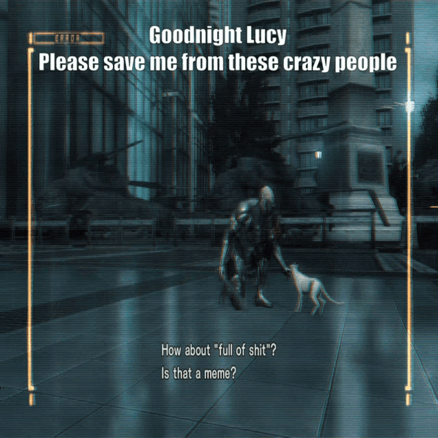 Goodnight Lucy Metal Gear Rising GIF - Goodnight Lucy Metal Gear Rising Metal Rising GIFs