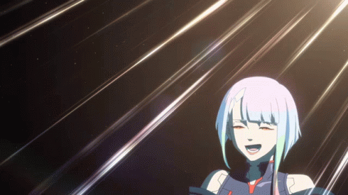Lucy Laugh Lucy GIF - Lucy Laugh Lucy Cyberpunk Edgerunners GIFs