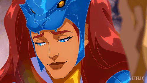 Acting Pretty Teela GIF - Acting Pretty Teela Masters Of The Universe Revolution GIFs