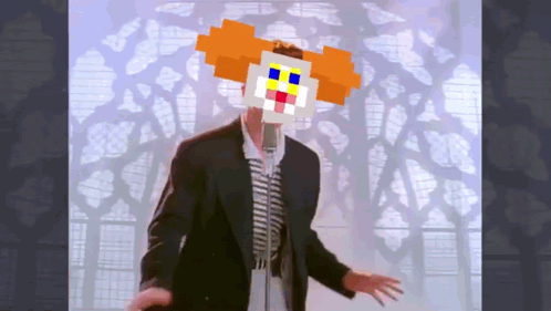 Clown Rickroll GIF - Clown Rickroll Ss13 GIFs